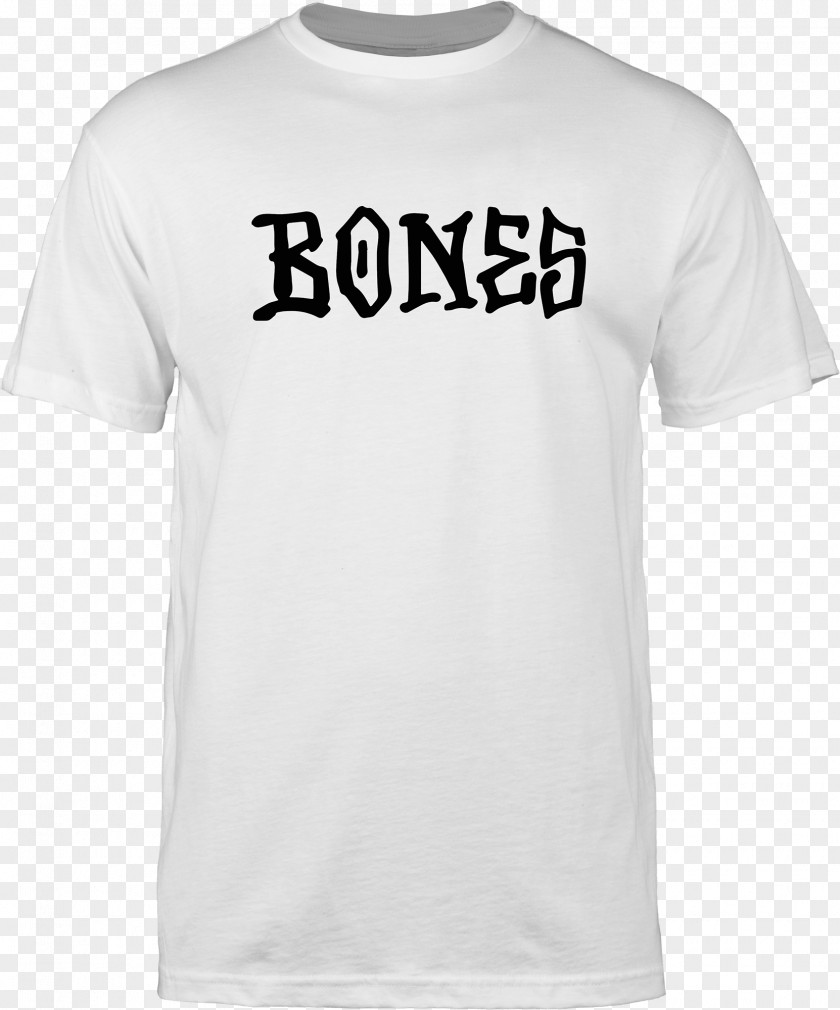 Bones T-shirt Crew Neck Clothing Sizes PNG