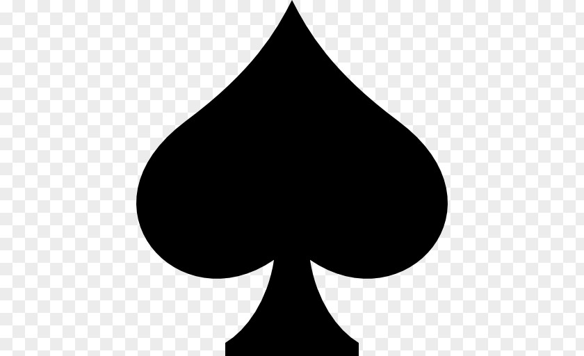 Ace Card Playing Spades Suit PNG