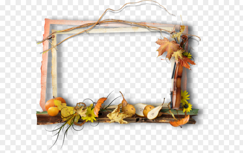 Autumn Picture Frames Clip Art PNG