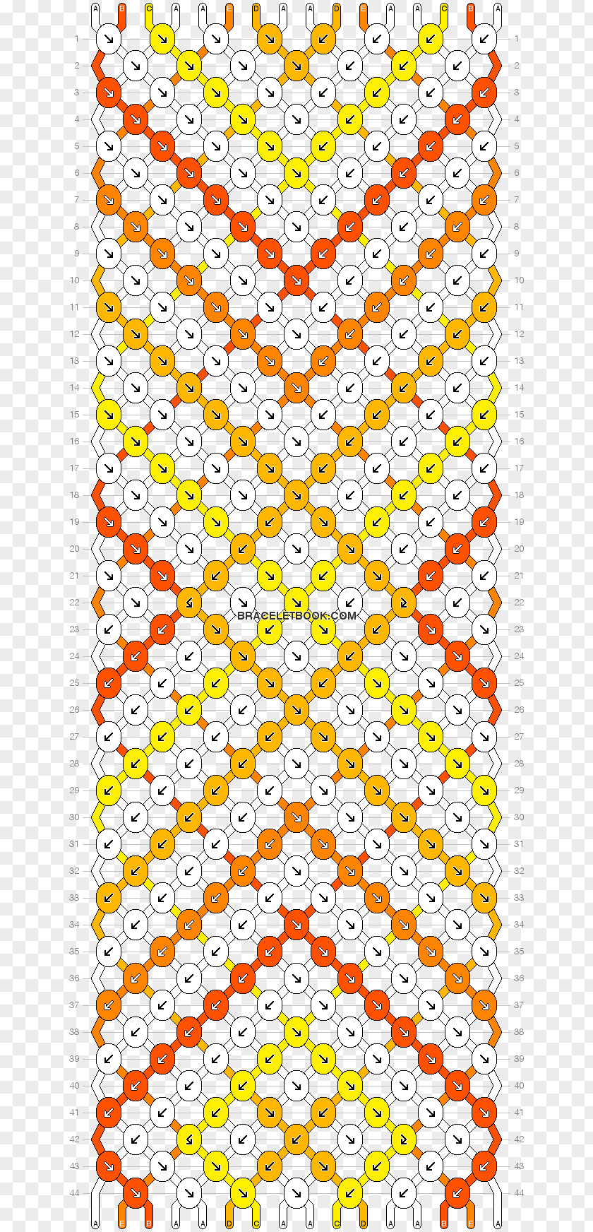 Friendship Bracelet Pattern Embroidery Thread PNG