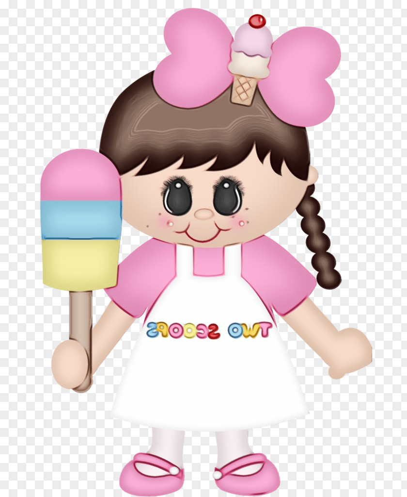 Frozen Dessert Toy Character PNG