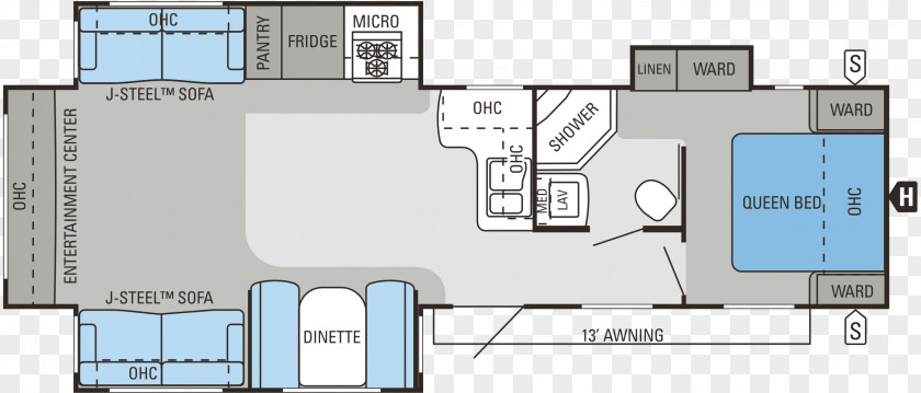 Hazelnut Caravan Jayco, Inc. Campervans Floor Plan Trailer PNG