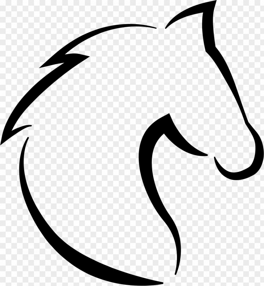 Horse Head Tennessee Walking American Quarter Mask Clip Art PNG