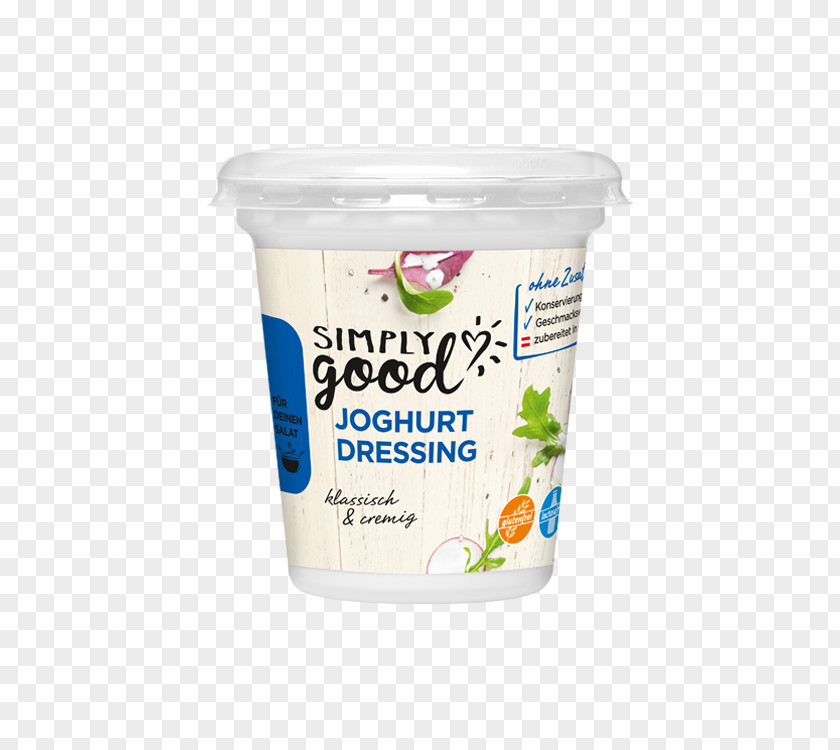 Salad Crème Fraîche Dressing Yoghurt Billa PNG