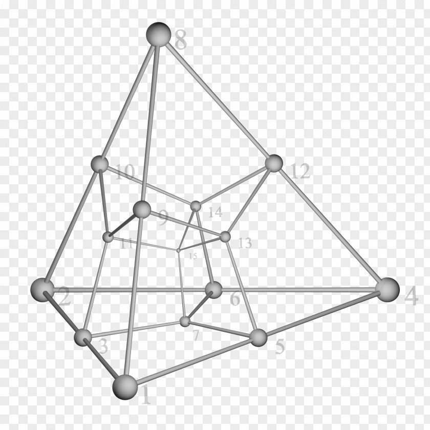 Shadow Tesseract Tetrahedron Cube Angle PNG