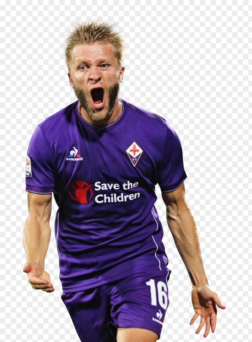 T-shirt ACF Fiorentina Football Le Coq Sportif Top PNG