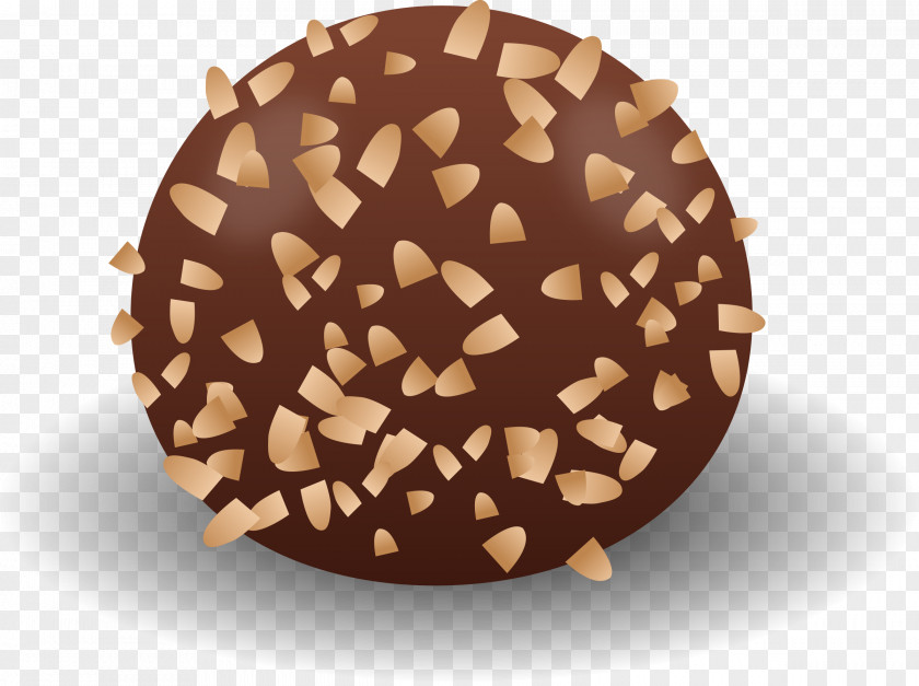 Chocolate Truffle Praline Muffin Cake Ice Cream PNG