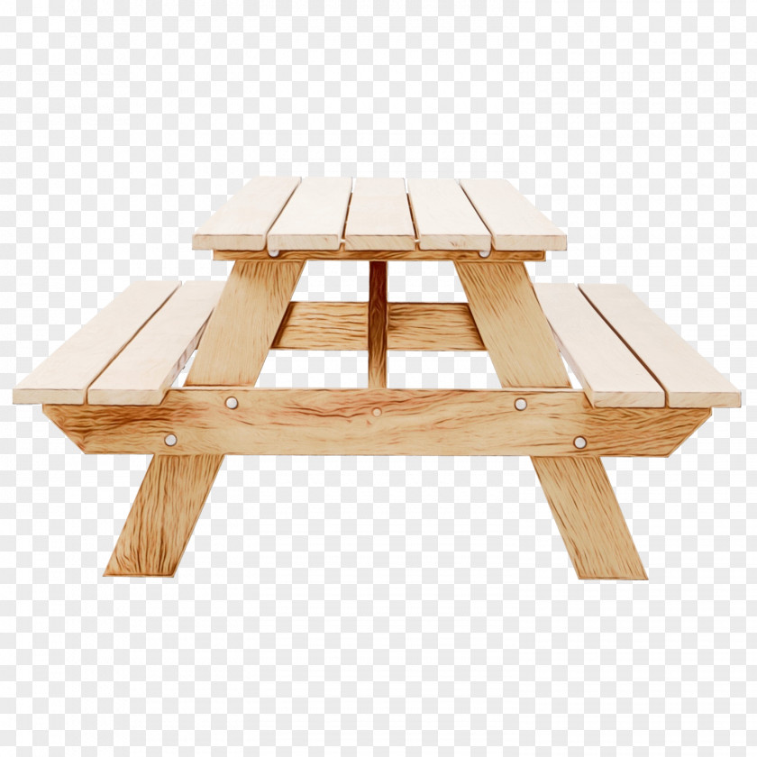 Picnic Table Bench Garden Furniture Dining Room PNG