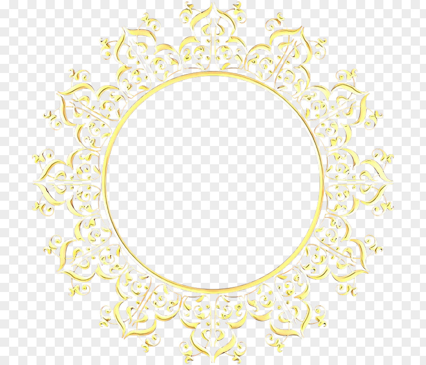 Picture Frames Body Jewellery Line Yellow Pattern PNG