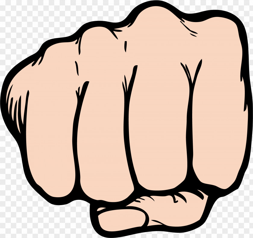 Punch Raised Fist Clip Art PNG