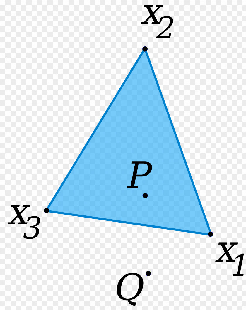 Triangle Convex Set Point Line PNG