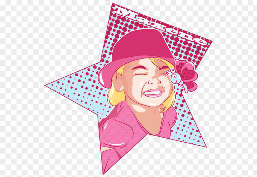 Aya Icon Illustration Clip Art Party Hat Pink M Character PNG