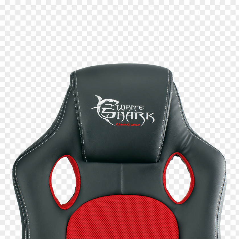 Chair Shark Throne Black Red PNG