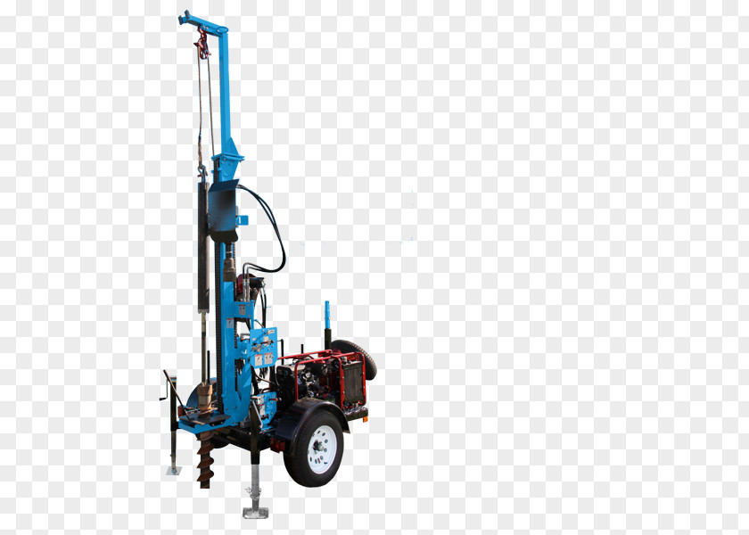 Drilling Platform Machine Augers Rig Soil Borehole PNG