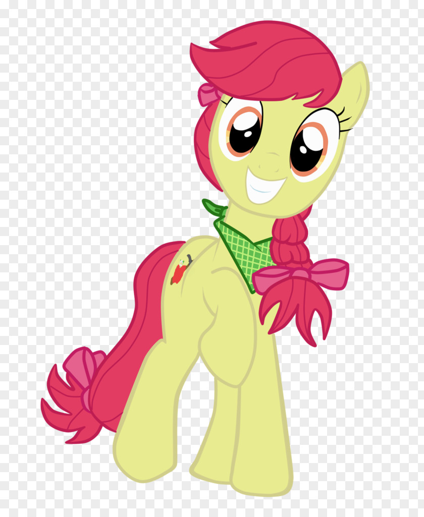 Horse Pony Apple Bloom Art PNG