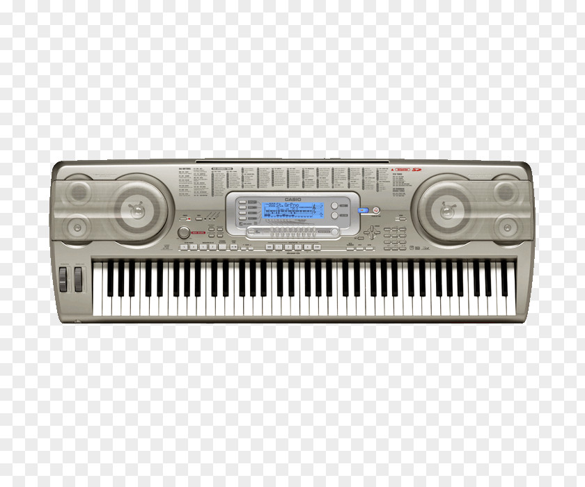 Keyboard Electronic Casio WK-7600 Musical Instruments PNG