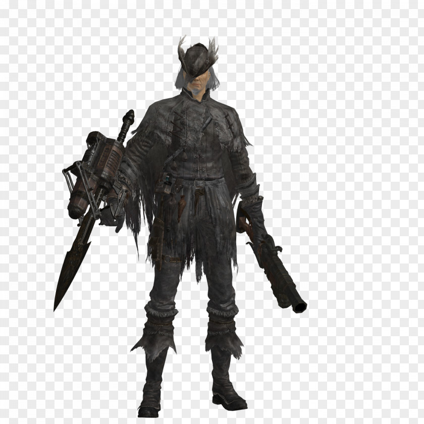 Old Hunter Bloodborne: The Hunters HALO 2009 Wave 2 Series 5 Equipment Edition SGT. Avery Johnson McFarlane Toys Halo Action & Toy Figures PNG