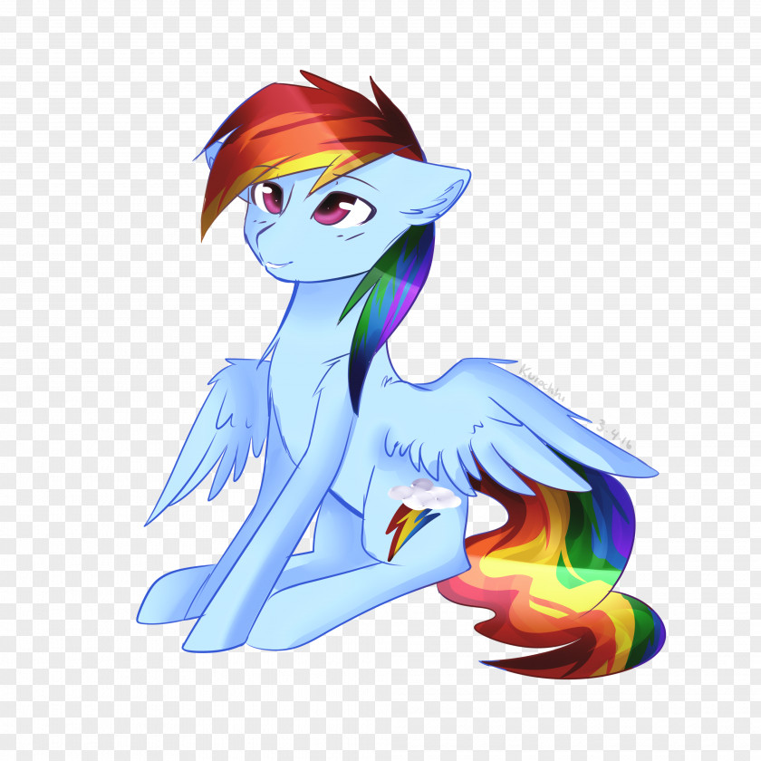Rainbow Pony Dash Image DeviantArt PNG