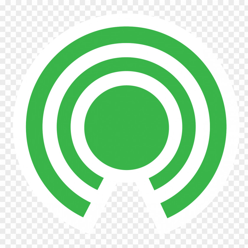 Symbol Meter Green Circle PNG