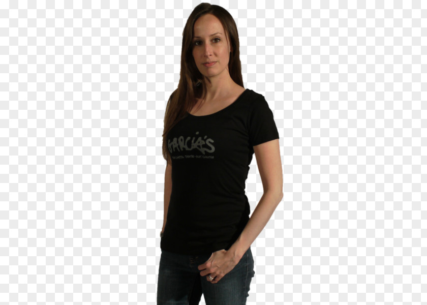 T-shirt Model Long-sleeved Shoulder PNG