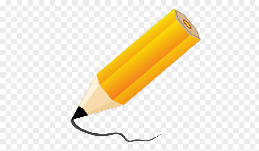 Yellow Draw Pencils Pencil Drawing PNG