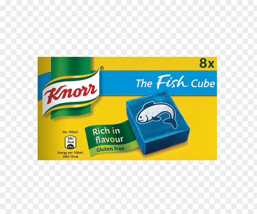 Fish Bouillon Cube Brand Knorr Household Cleaning Supply PNG