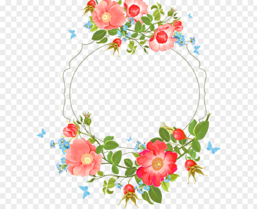 Flower Floral Design Picture Frames Paper Sticker PNG