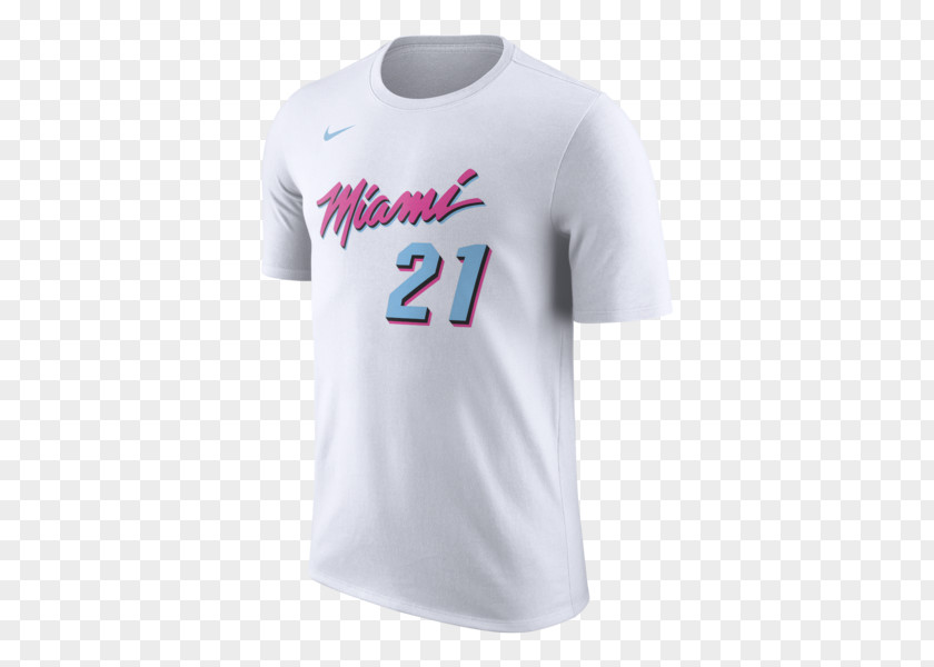 T-shirt Miami Heat Sports Fan Jersey Nike PNG