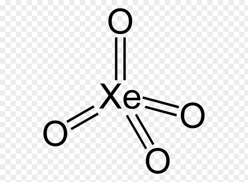 Xenon Tetroxide Lewis Structure Hexafluoride Chemistry PNG