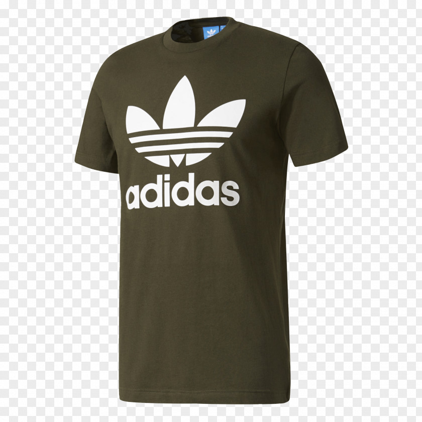 Adidas T Shirt Hoodie T-shirt Originals Trefoil PNG