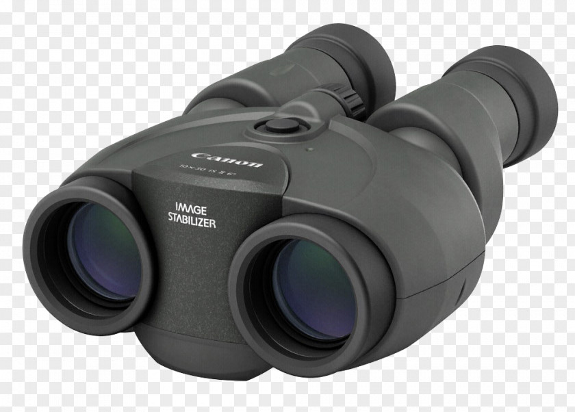 Binoculars Image-stabilized Canon IS II 10x30 Image Stabilization PNG