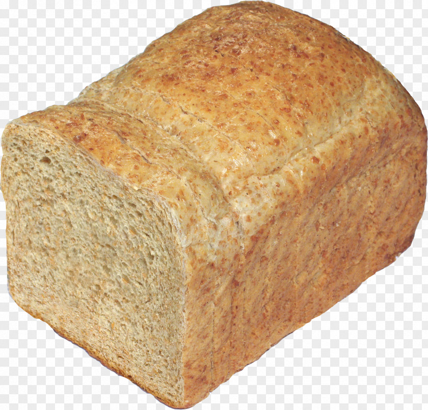 Bread Image Graham Toast Pumpernickel PNG