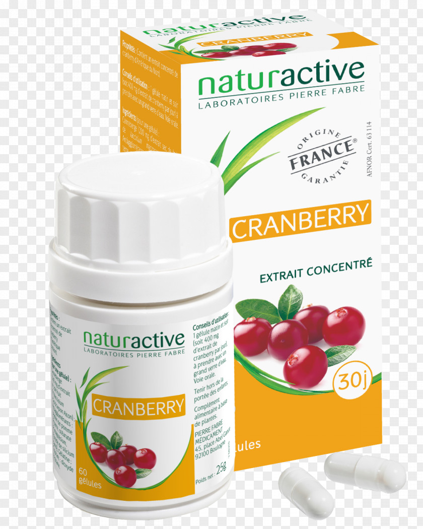 Cranberry Dietary Supplement Naturactive, Laboratoires Pierre Fabre Pharmacie Du Jardin Exotique Capsule Royal Jelly PNG