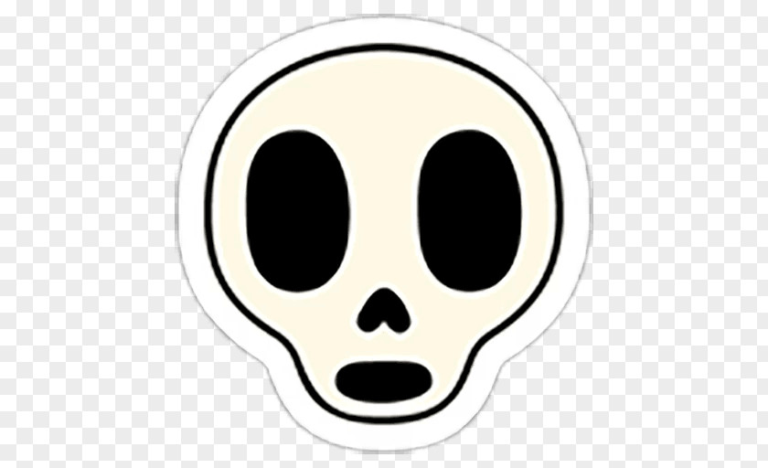 Diamond Skull Sticker Telegram Text VKontakte Snout PNG