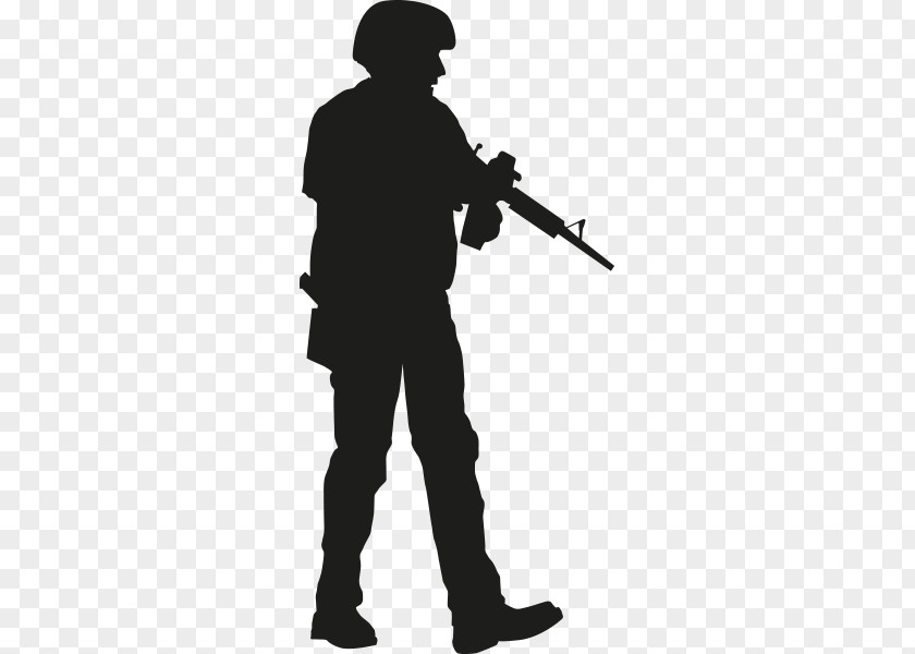 Şener Şen Infantry Soldier Weapon Mercenary Silhouette PNG
