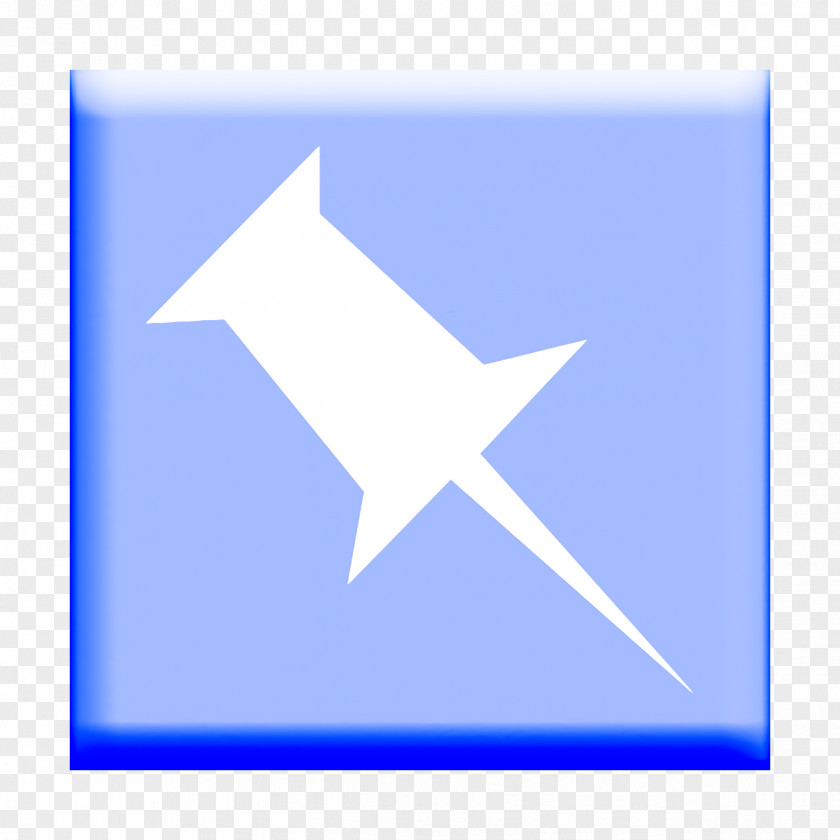 Flag Electric Blue Social Media Logo PNG