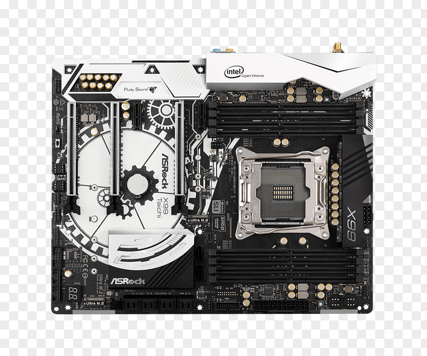 LGA 2011 Graphics Cards & Video Adapters Motherboard X99 Taichi Intel Central Processing Unit PNG