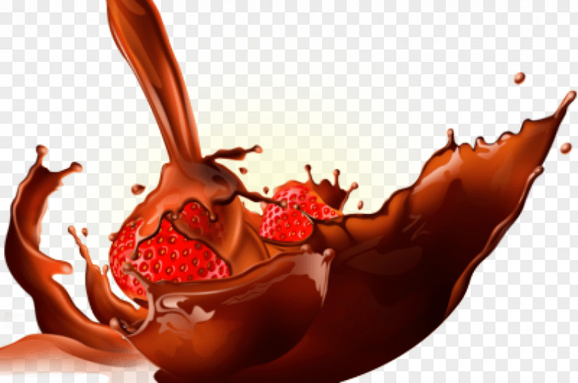 Milk Chocolate Strawberry Flavored PNG