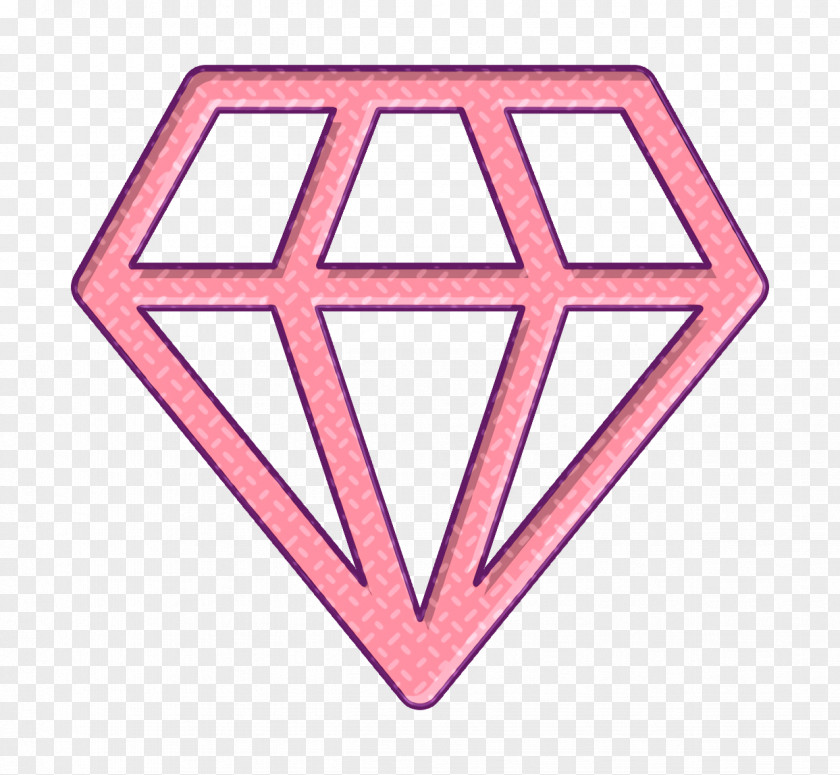 Minimal Universal Theme Icon VIP Diamond PNG