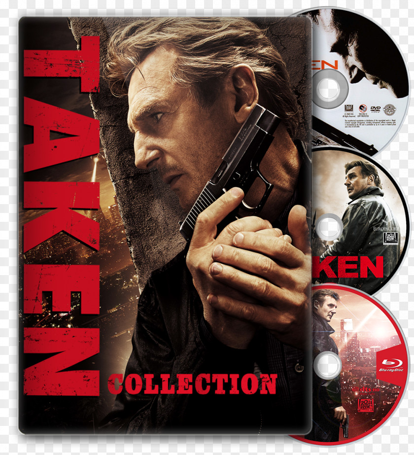 Poster Liam Neeson Bryan Mills Taken 3 Film Series PNG