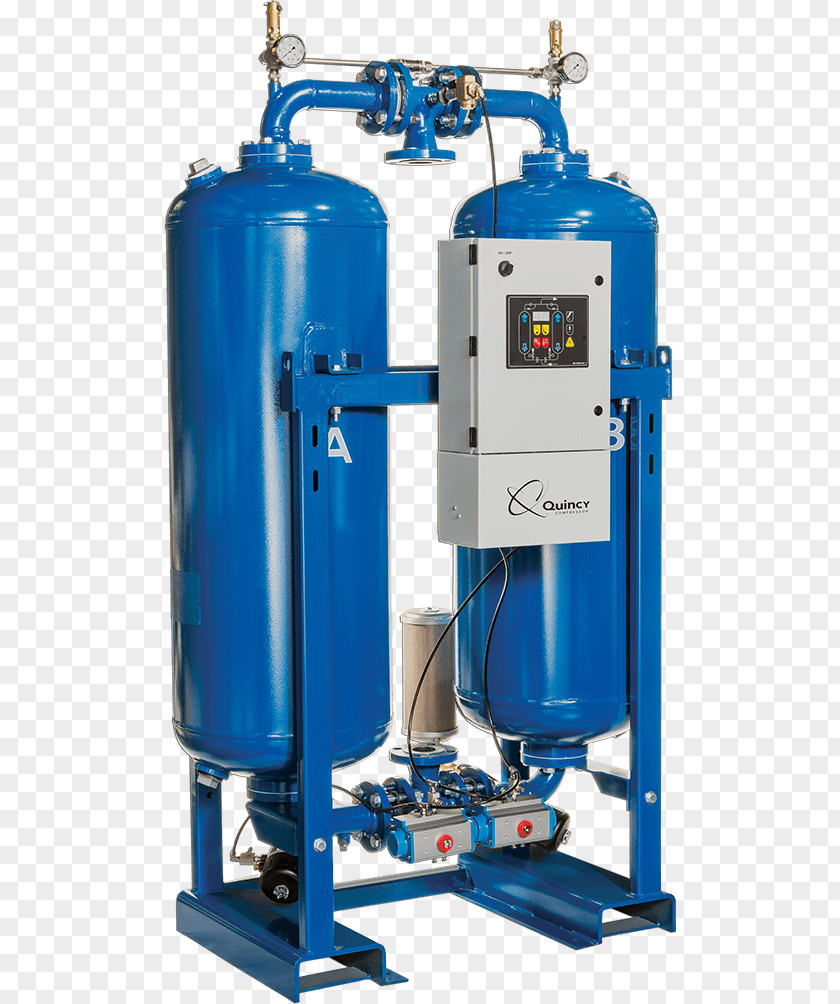 Air Dryer Desiccant Compressor Compressed Drying PNG