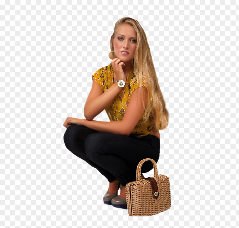 Chair Sitting Advertising Woman PNG