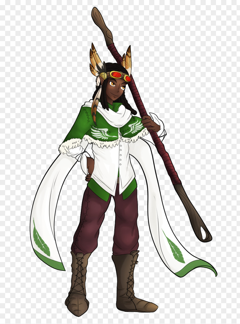 Costume Design Green Legendary Creature Character PNG
