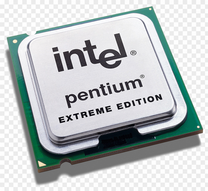 Intel Pentium Extreme Edition Central Processing Unit Dual-Core PNG