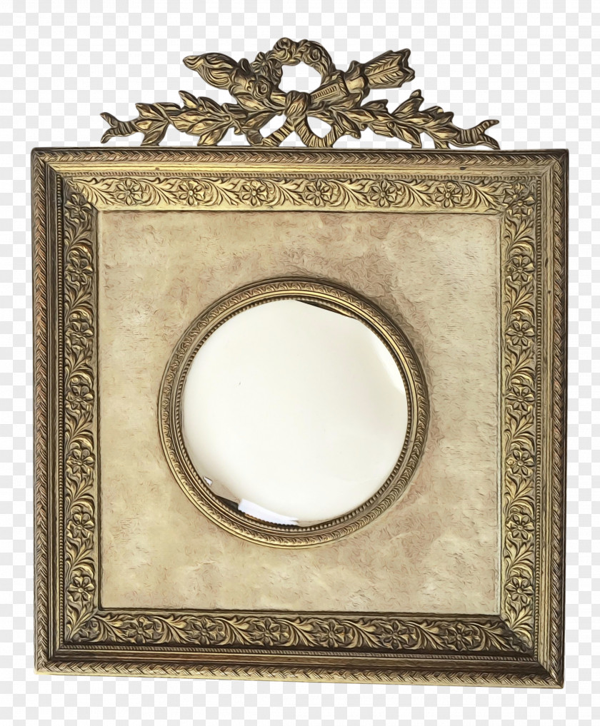 Interior Design Metal Background Gold Frame PNG