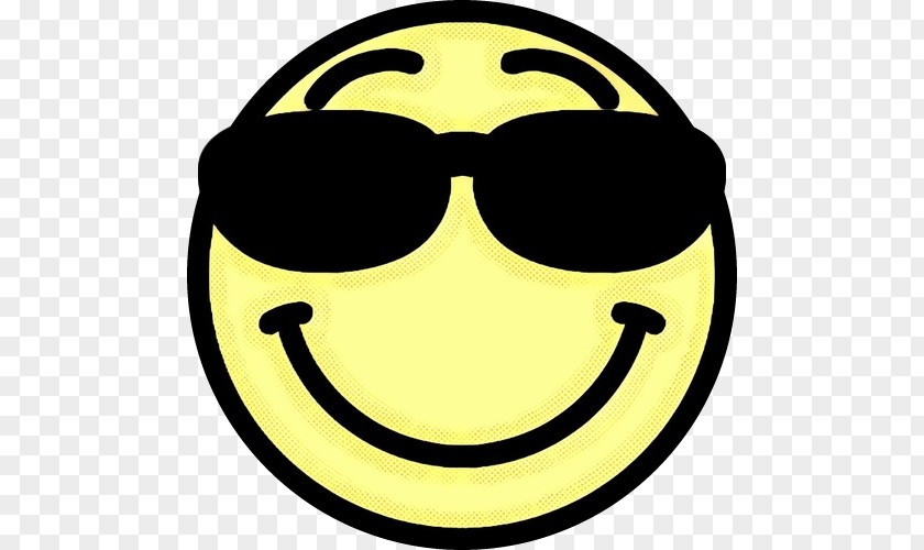 Sunglasses Head Emoticon PNG