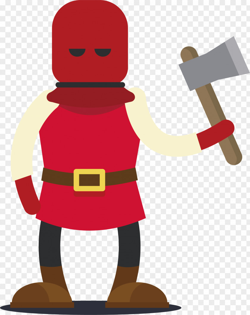 A Homicidal Maniac With An Axe PNG
