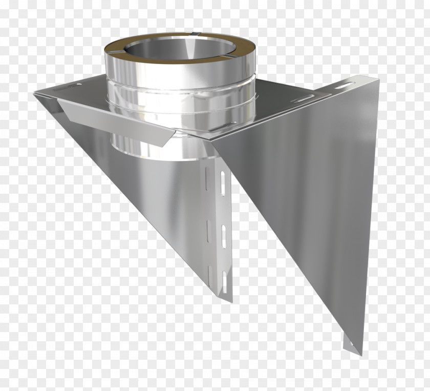 Black Single Wall Stove Pipe Dura Flue Steel Product Design PNG