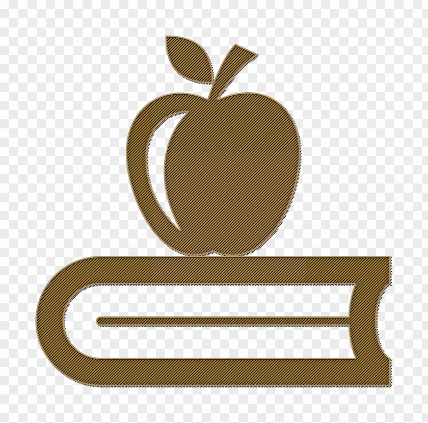 Education Icon Class Book With Apple PNG