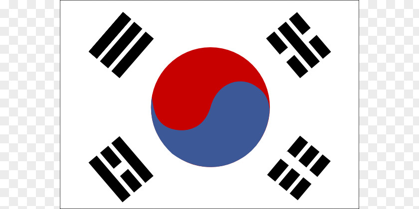 South Cliparts Flag Of Korea Clip Art PNG